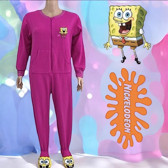 Nickelodeon Other - Nickelodeon SpongeBob SquarePants Micro Fleece PJs